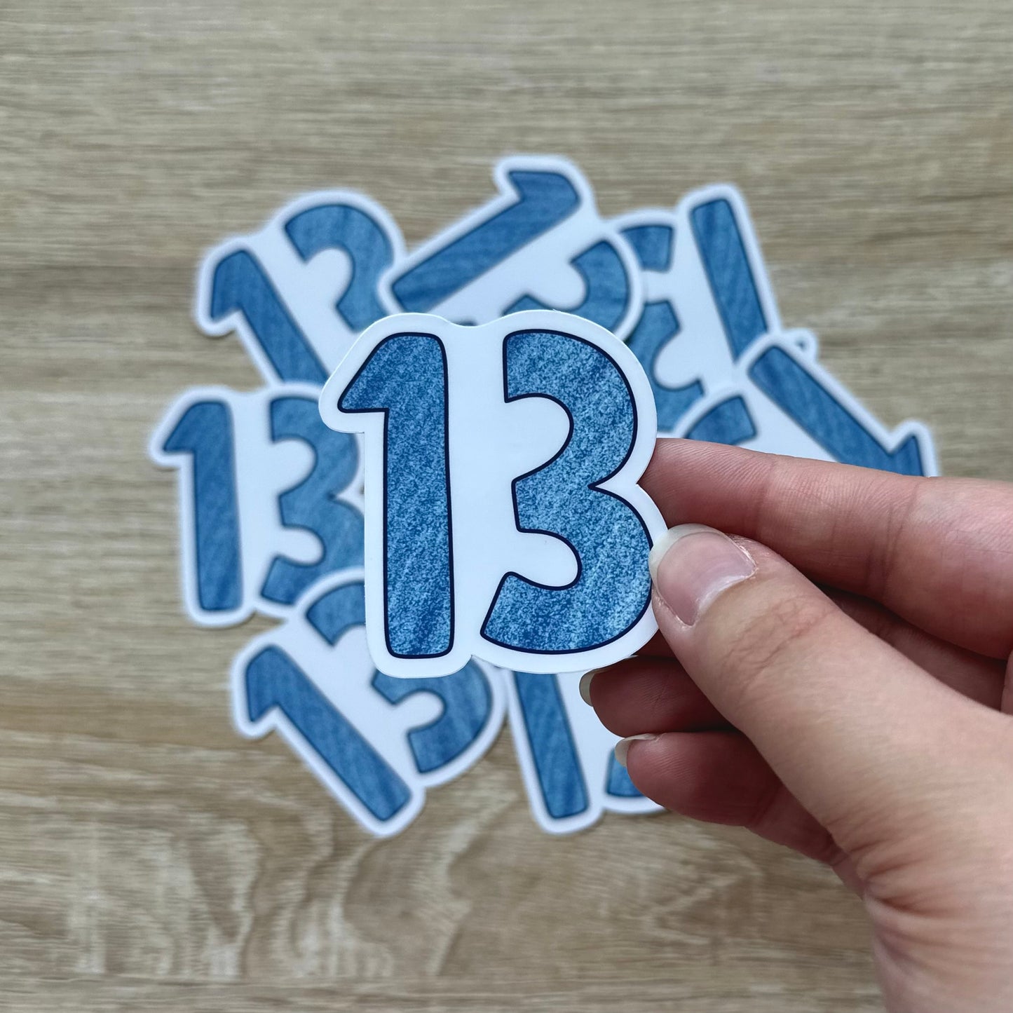 13 Sticker