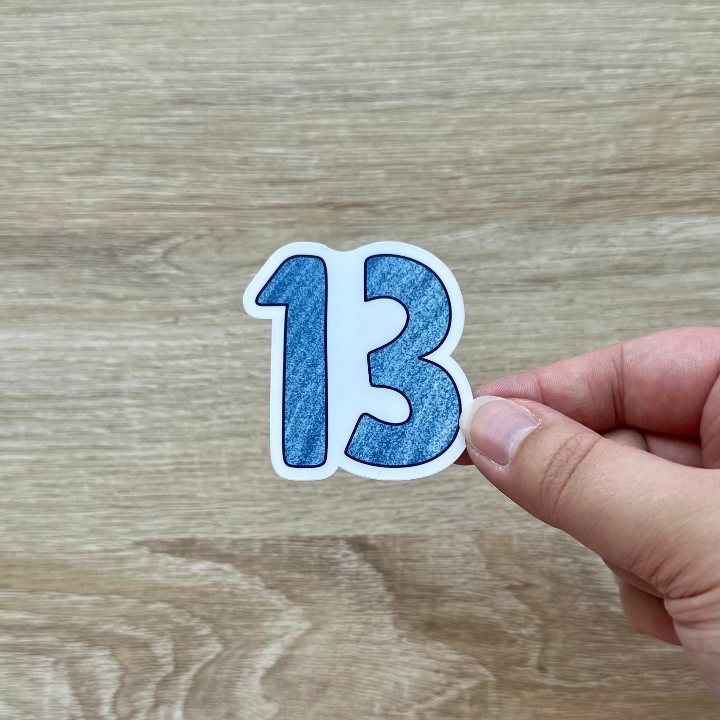 13 Sticker