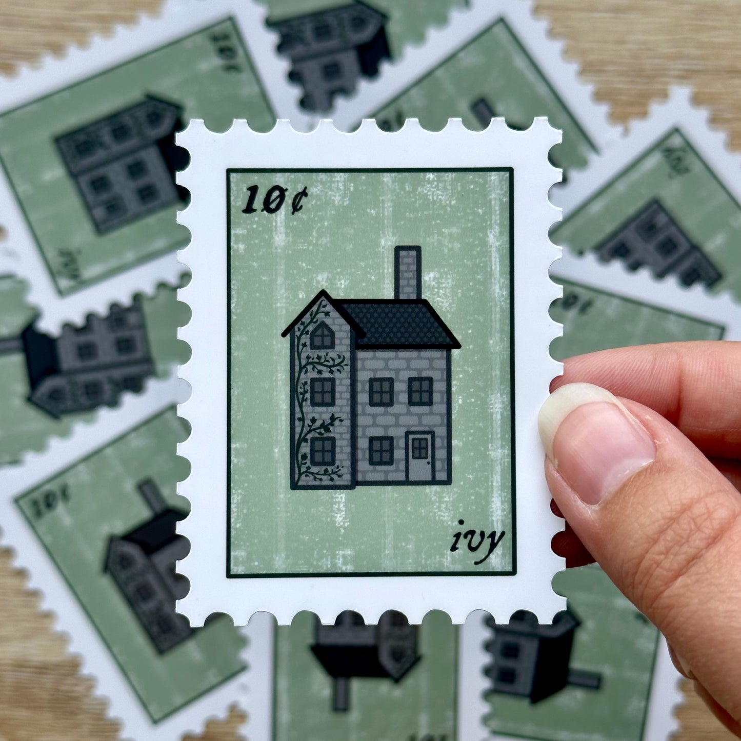 Ivy Stamp Sticker