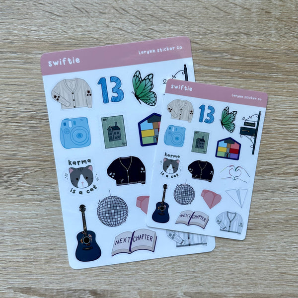 Swiftie Sticker Sheet