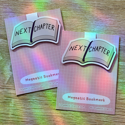 Next Chapter Magnetic Bookmark