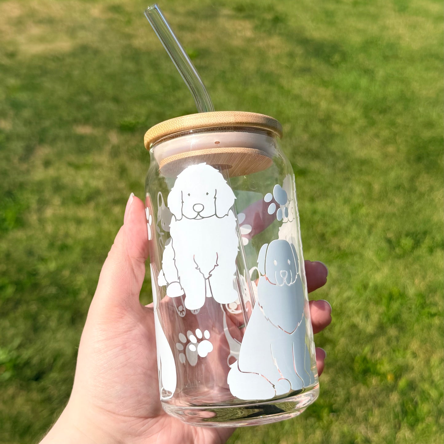 Dogs Color Changing Glass Cup