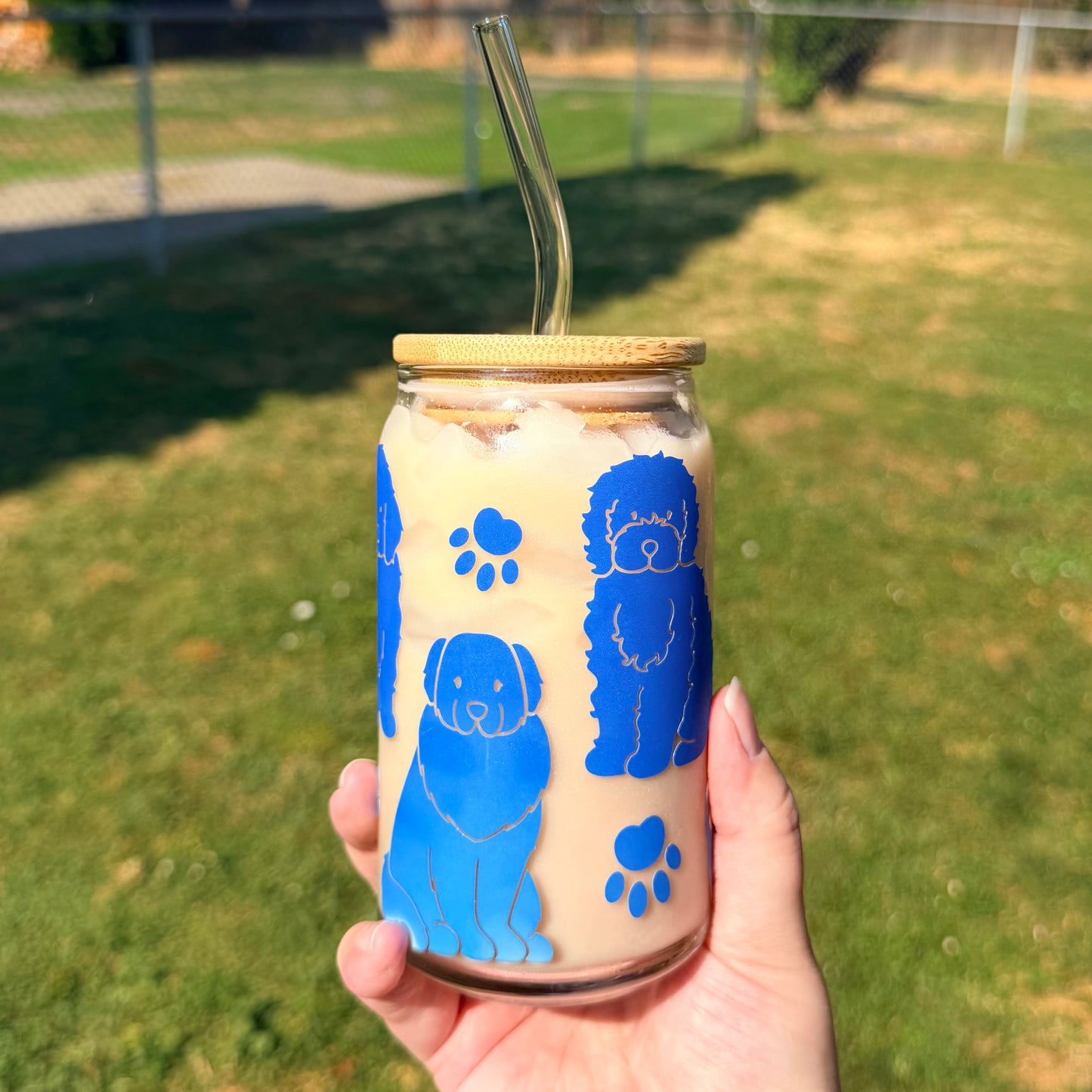 Dogs Color Changing Glass Cup