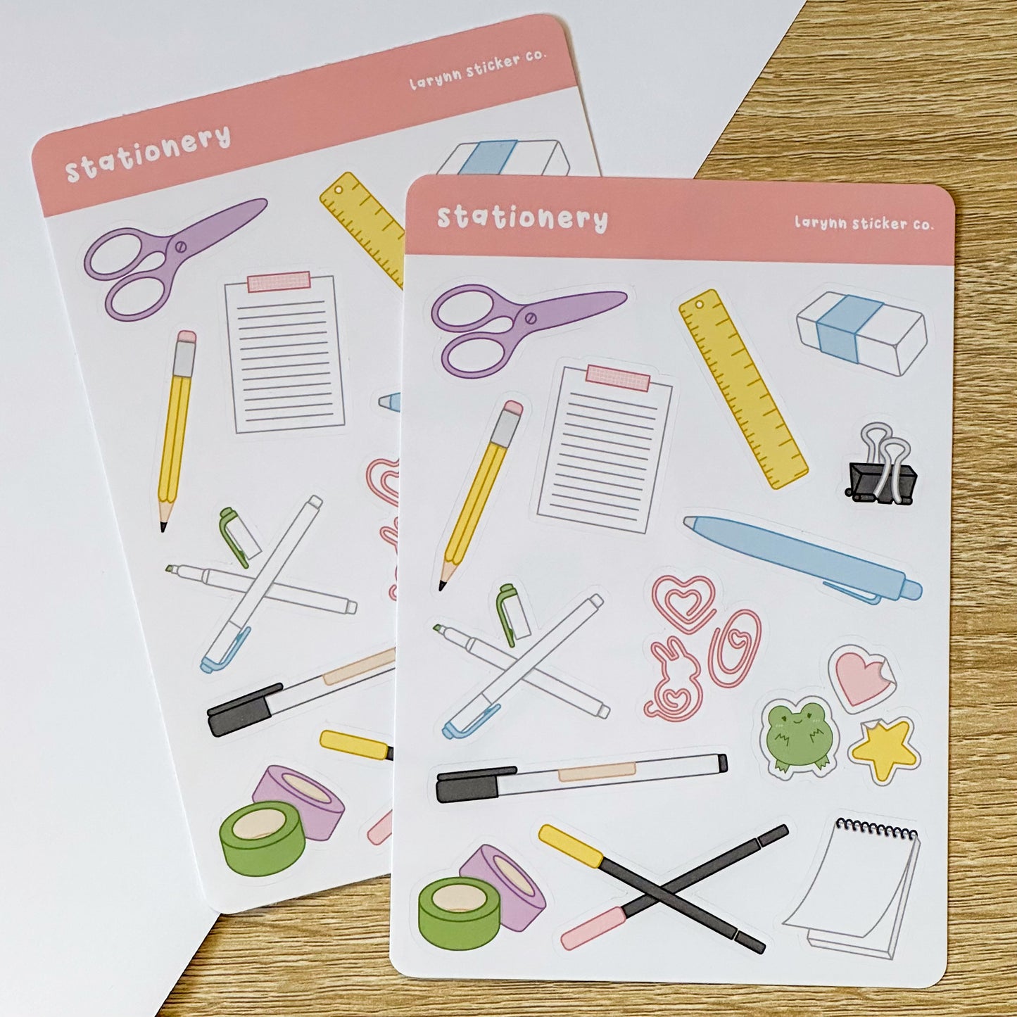 Stationery Sticker Sheet