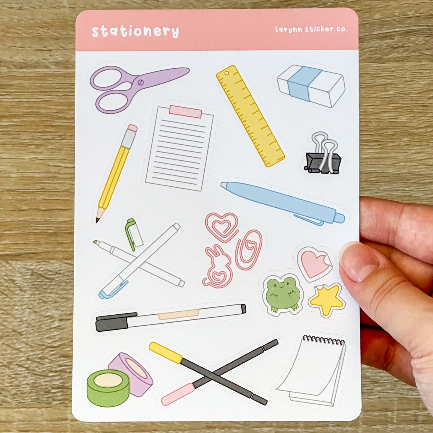 Stationery Sticker Sheet