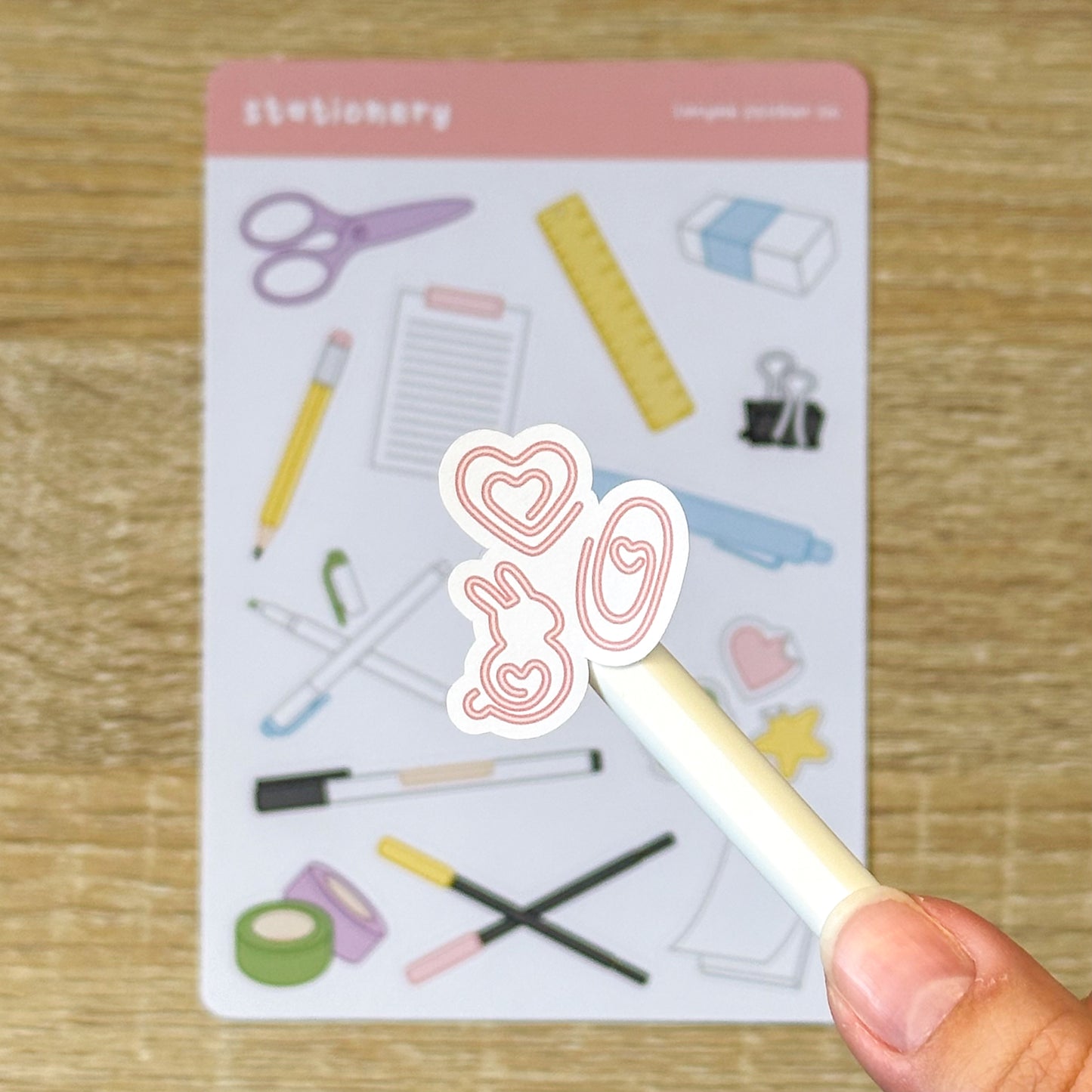 Stationery Sticker Sheet