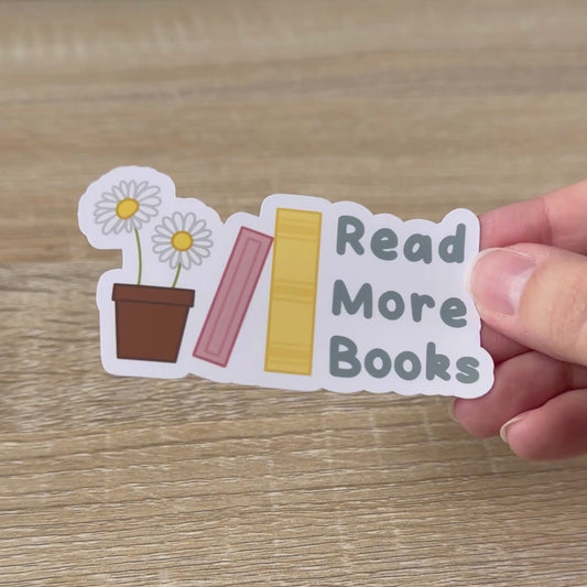 Read More Books Sticker