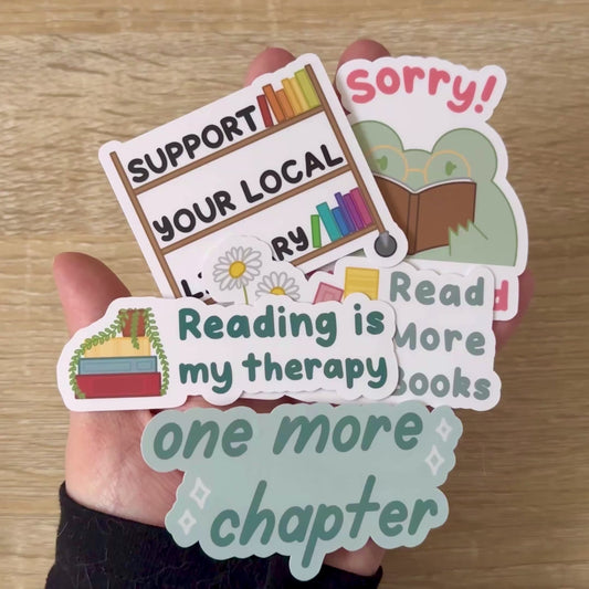 Bookish Sticker Pack