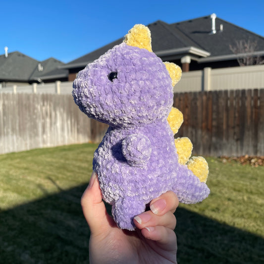 Purple Dinosaur Plushie