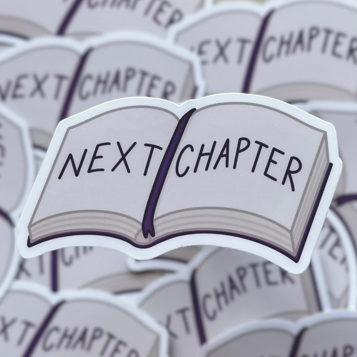 Next Chapter Book Sticker – LaRynn Sticker Co.
