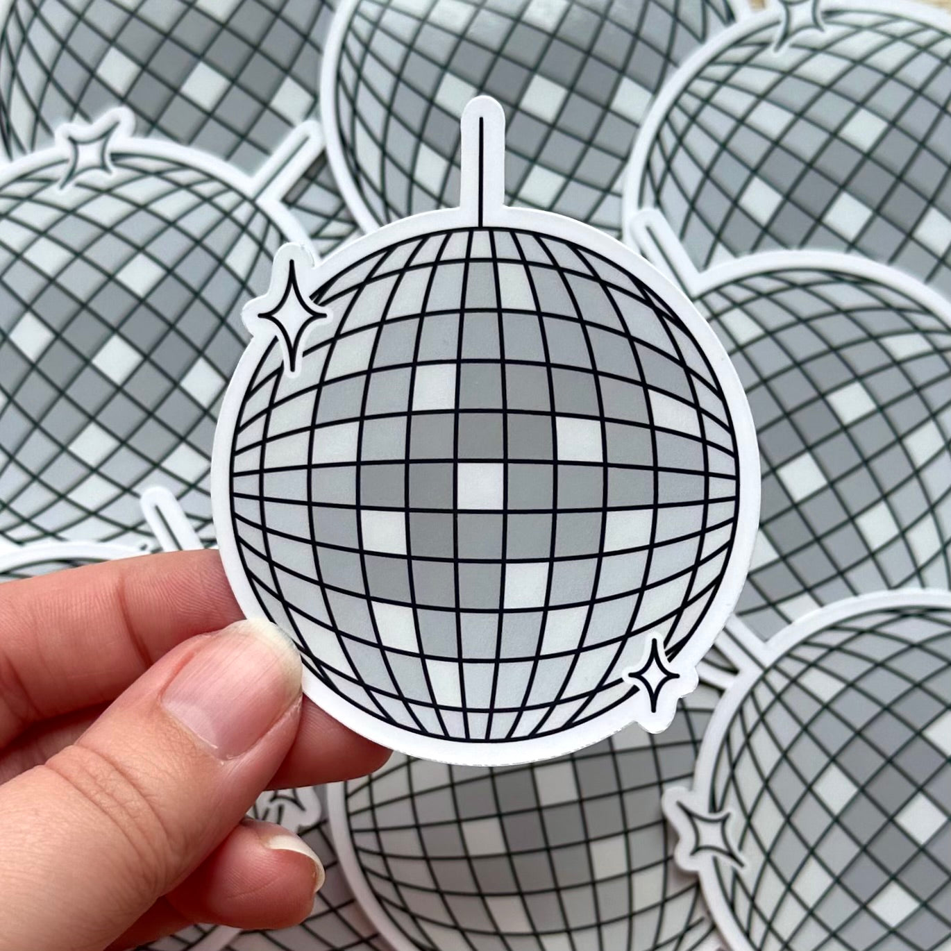 Mirrorball / Disco Ball Sticker