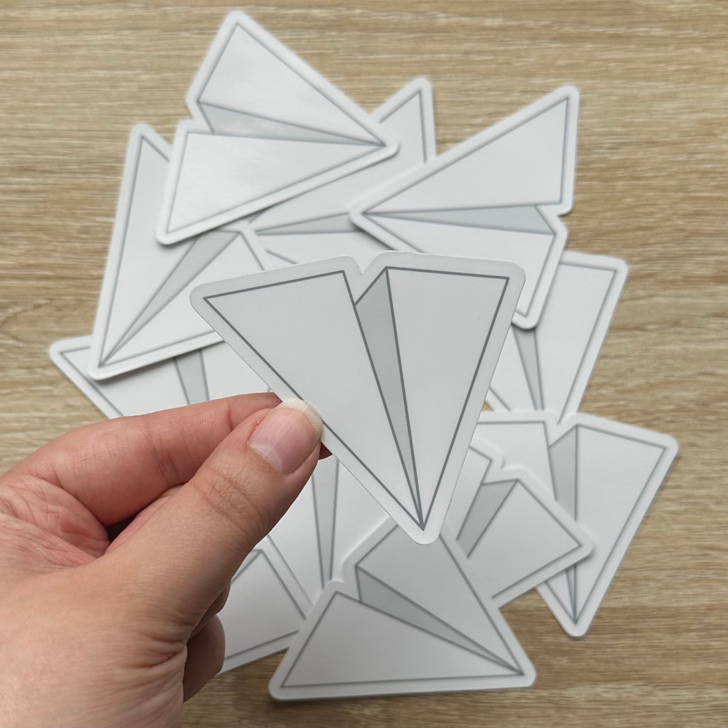 Paper Airplane Sticker