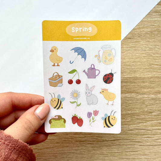 Mini Spring Sticker Sheet