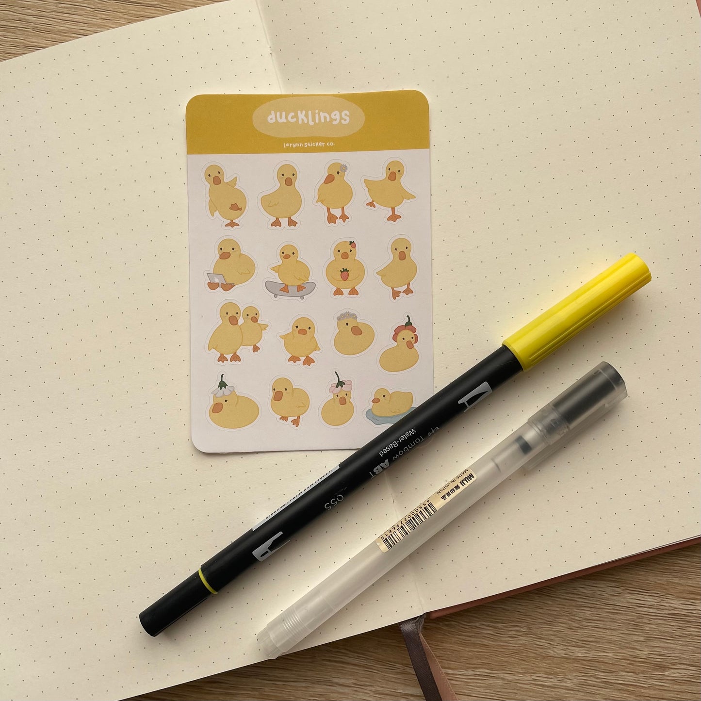Mini Ducklings Sticker Sheet
