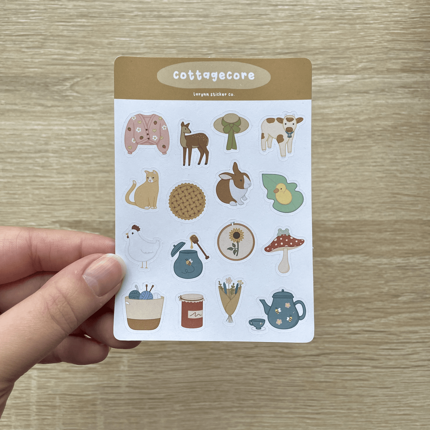 Mini Cottagecore Sticker Sheet