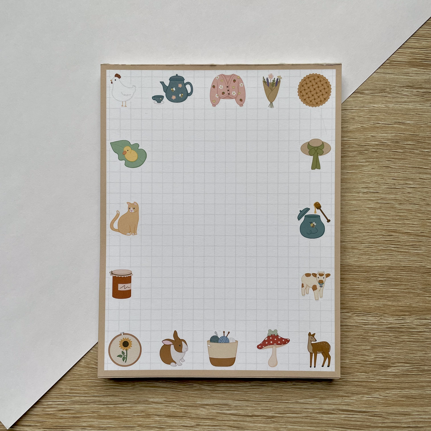 Cottagecore Memo Pad / Note Pad