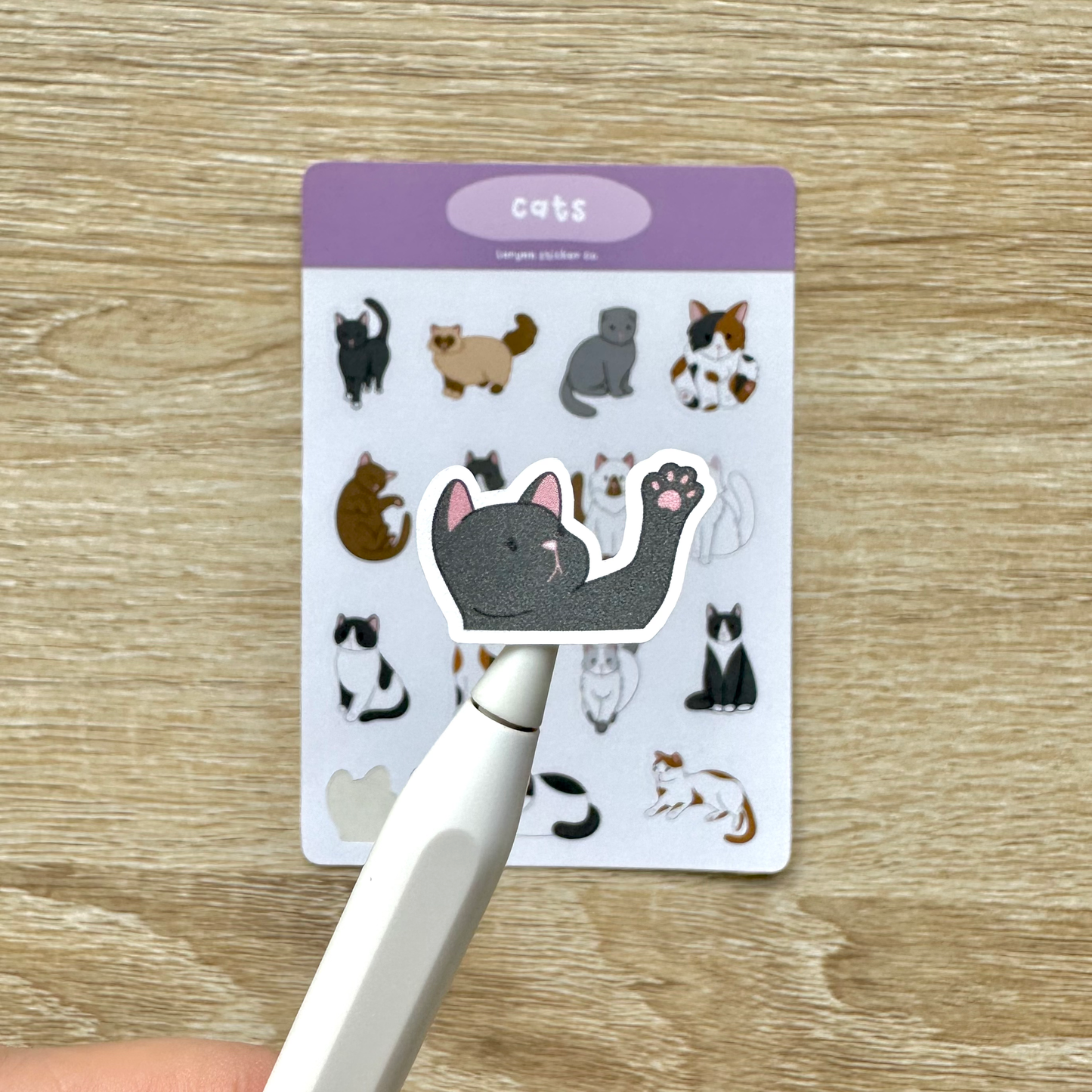 Mini Cats Sticker Sheet