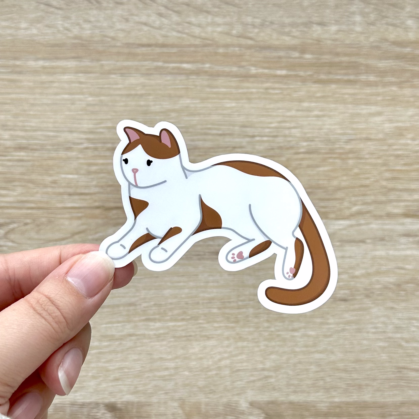 Calico Cat Sticker