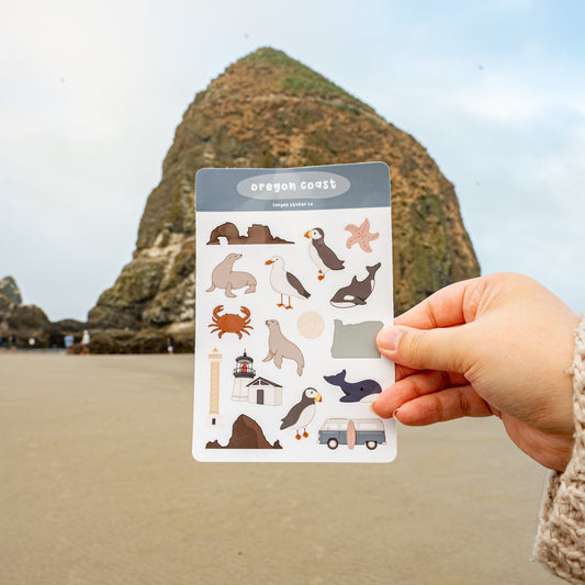 Oregon Coast Sticker Sheet