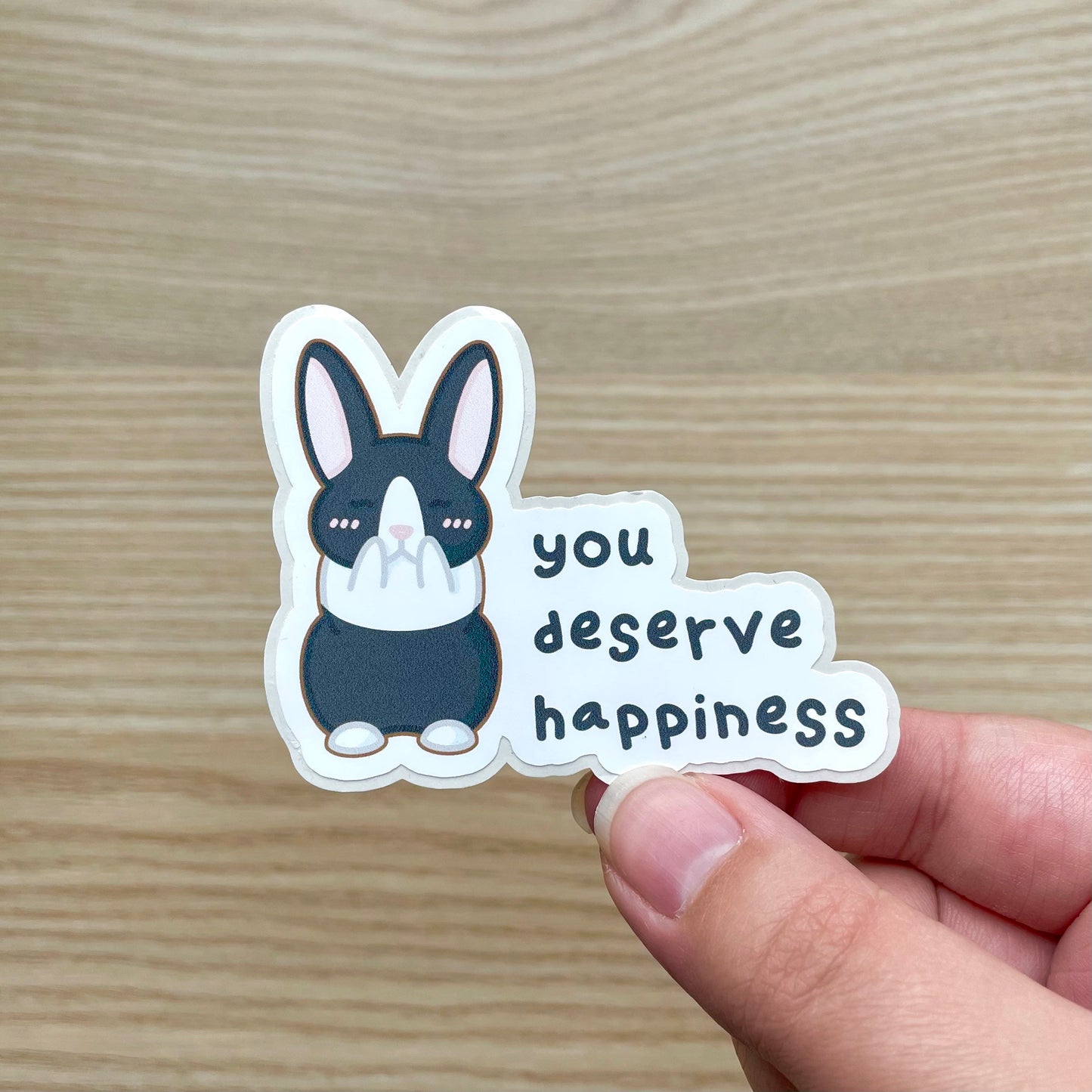 Bunny Affirmations Sticker Pack