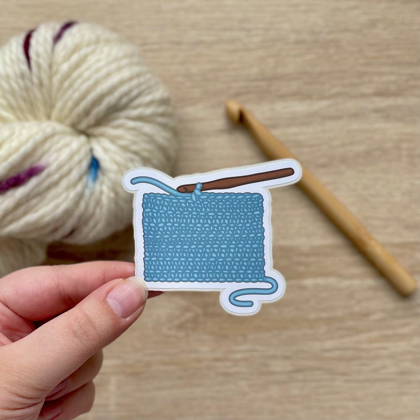 Crochet Sticker