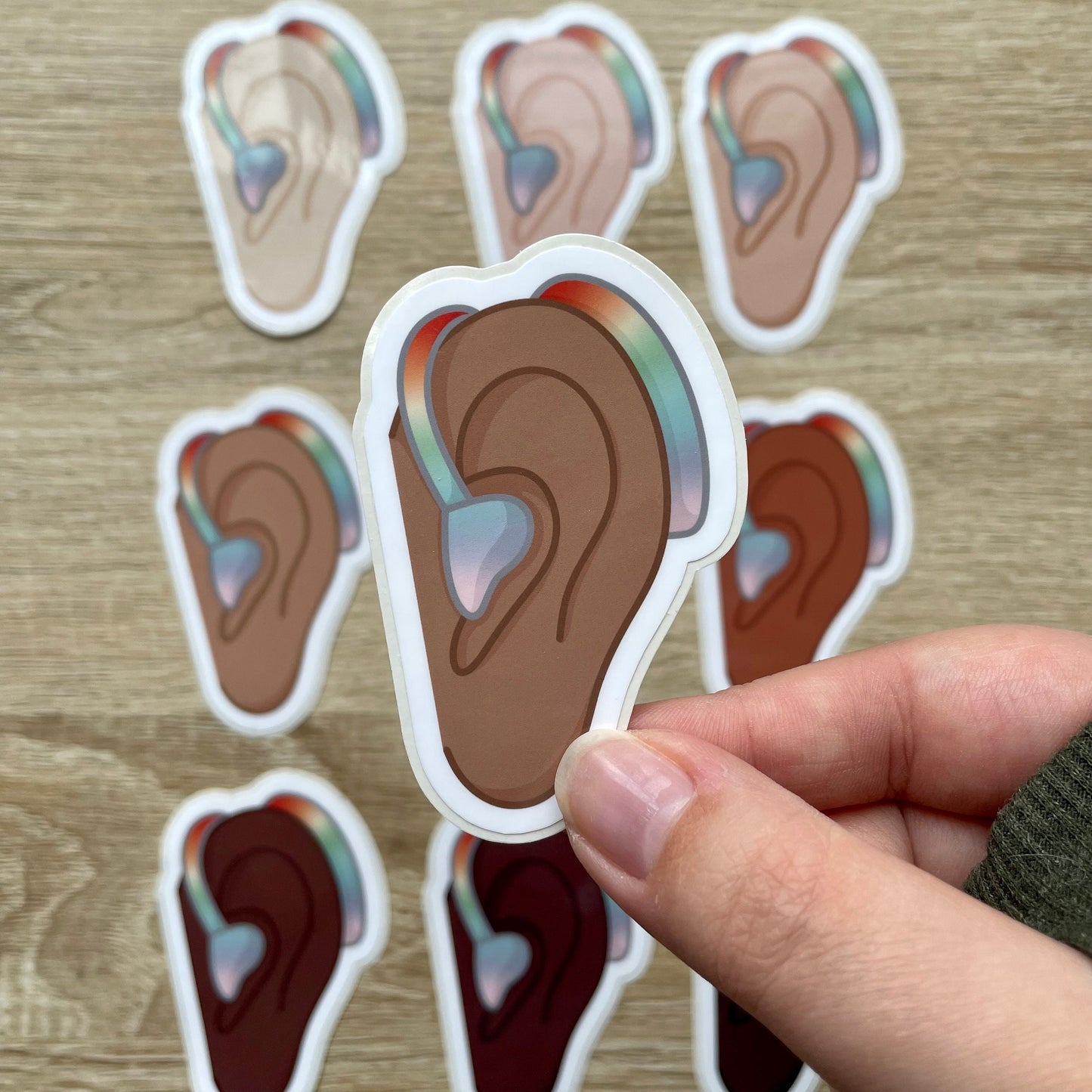 Hearing Aid FUNDRAISER Sticker