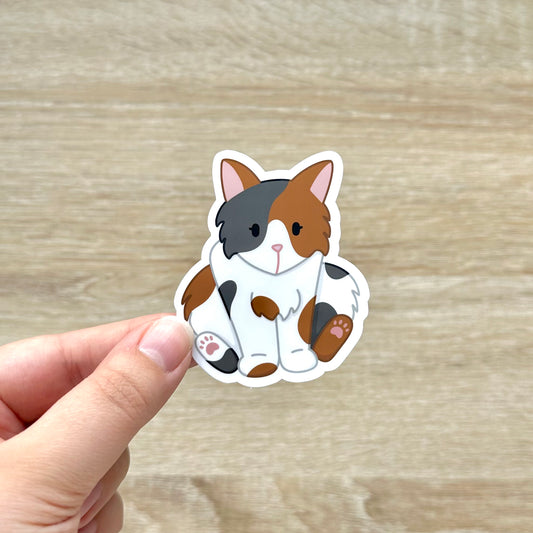 Calico Kitten Sticker