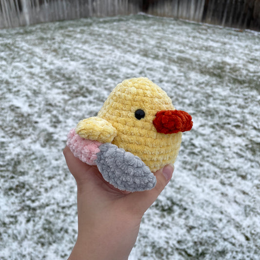 Duck with Toy Knife Plushie